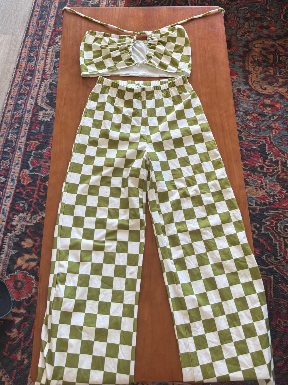 Princess Polly checkered two piece